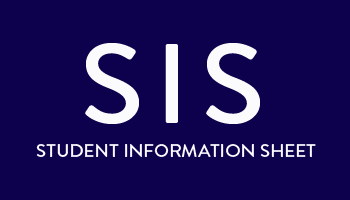 Student Information Sheet