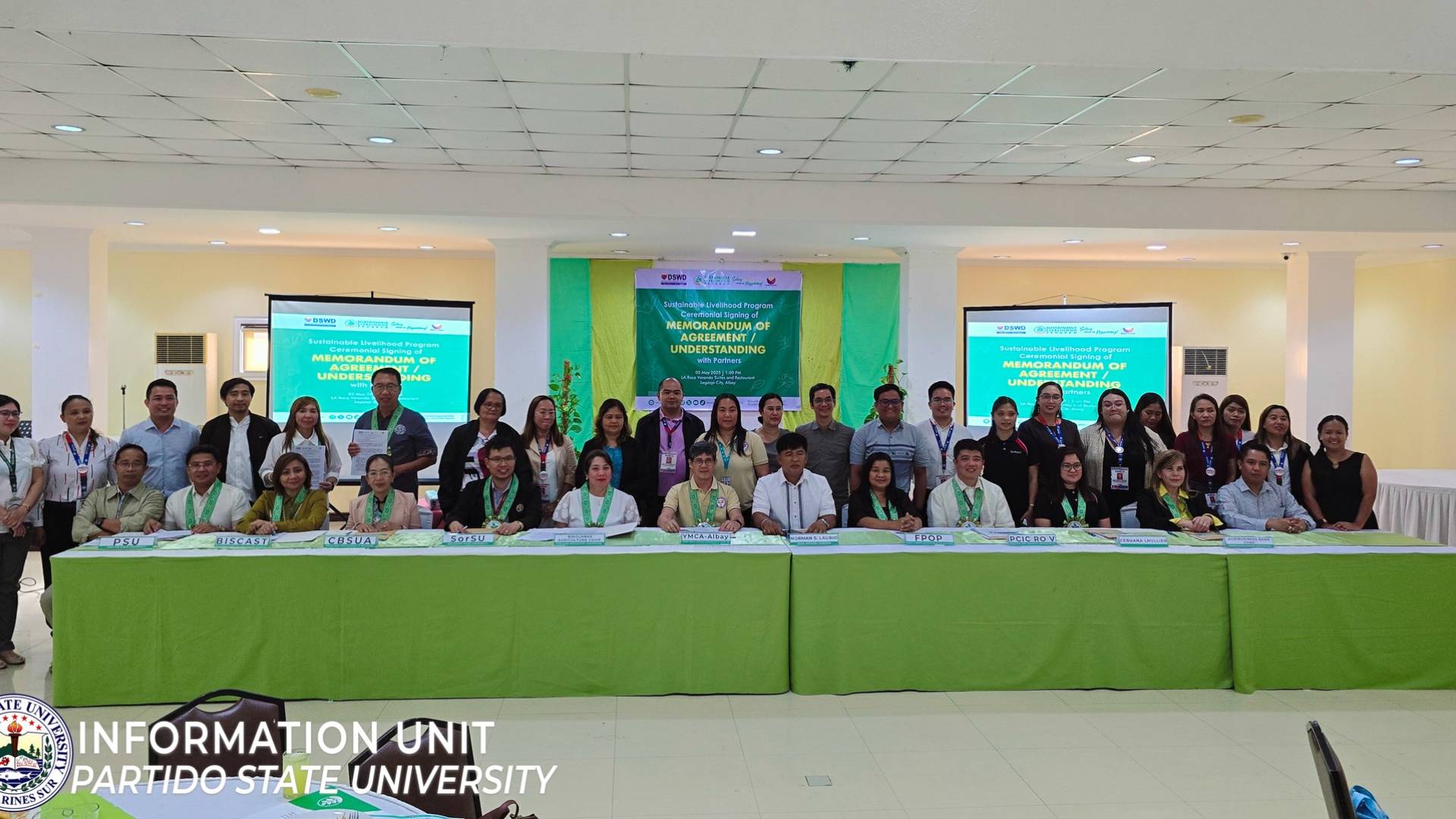 𝐏𝐚𝐫𝐒𝐔, 𝐃𝐒𝐖𝐃 𝐈𝐧𝐤 𝐌𝐎𝐀 𝐭𝐨 𝐏𝐫𝐨𝐦𝐨𝐭𝐞 𝐒𝐮𝐬𝐭𝐚𝐢𝐧𝐚𝐛𝐥𝐞 𝐋𝐢𝐯𝐞𝐥𝐢𝐡𝐨𝐨𝐝𝐬 𝐢𝐧 𝐁𝐢𝐜𝐨𝐥 𝐑𝐞𝐠𝐢𝐨𝐧
