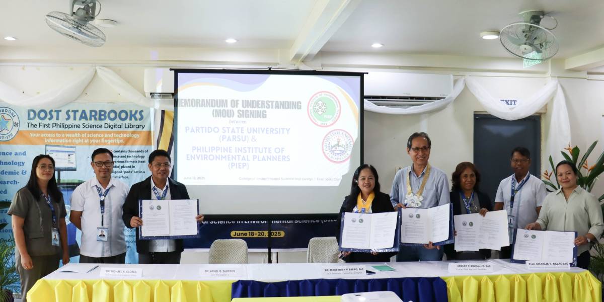 𝐏𝐚𝐫𝐒𝐔, 𝐏𝐈𝐄𝐏 𝐅𝐨𝐫𝐠𝐞 𝐀𝐥𝐥𝐢𝐚𝐧𝐜𝐞 𝐭𝐨 𝐒𝐭𝐫𝐞𝐧𝐠𝐭𝐡𝐞𝐧 𝐄𝐧𝐯𝐢𝐫𝐨𝐧𝐦𝐞𝐧𝐭𝐚𝐥 𝐏𝐥𝐚𝐧𝐧𝐢𝐧𝐠 𝐄𝐝𝐮𝐜𝐚𝐭𝐢𝐨𝐧 𝐚𝐧𝐝 𝐑𝐞𝐬𝐞𝐚𝐫𝐜𝐡