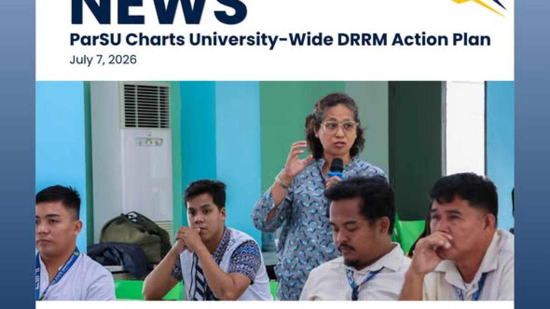 𝐏𝐚𝐫𝐒𝐔 𝐂𝐡𝐚𝐫𝐭𝐬 𝐔𝐧𝐢𝐯𝐞𝐫𝐬𝐢𝐭𝐲-𝐖𝐢𝐝𝐞 𝐃𝐑𝐑𝐌 𝐀𝐜𝐭𝐢𝐨𝐧 𝐏𝐥𝐚𝐧