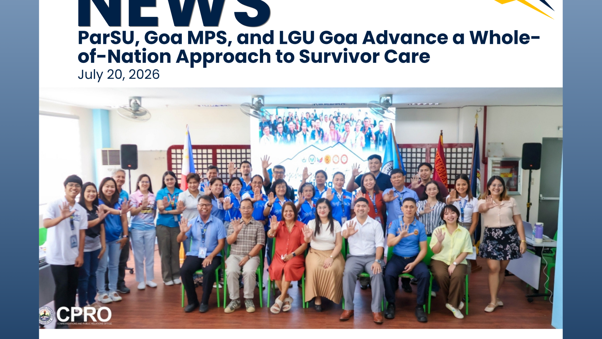 𝐏𝐚𝐫𝐒𝐔, 𝐆𝐨𝐚 𝐌𝐏𝐒, 𝐚𝐧𝐝 𝐋𝐆𝐔 𝐆𝐨𝐚 𝐀𝐝𝐯𝐚𝐧𝐜𝐞 𝐚 𝐖𝐡𝐨𝐥𝐞-𝐨𝐟-𝐍𝐚𝐭𝐢𝐨𝐧 𝐀𝐩𝐩𝐫𝐨𝐚𝐜𝐡 𝐭𝐨 𝐒𝐮𝐫𝐯𝐢𝐯𝐨𝐫 𝐂𝐚𝐫𝐞